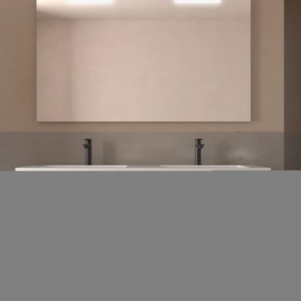 Conjunto mueble de baño Attila Salgar 140 cm con 4 cajones