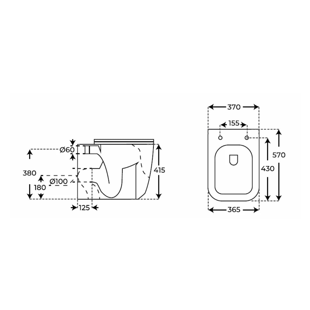 Inodoro Compacto Zen - Fossil Natura